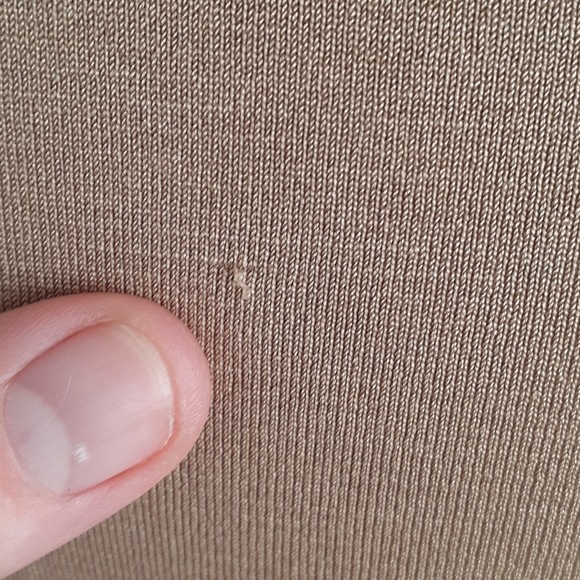 Gucci tan knit blouse vest vintage 90s - Picture 6 of 9